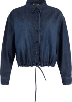 ANNA BLUE BLOUSE