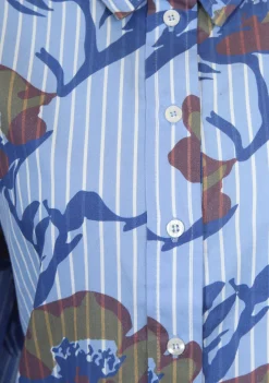 ANNA BLUE BLOUSE