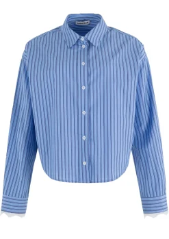 ANNA BLUE BLOUSE