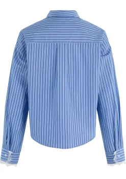 ANNA BLUE BLOUSE