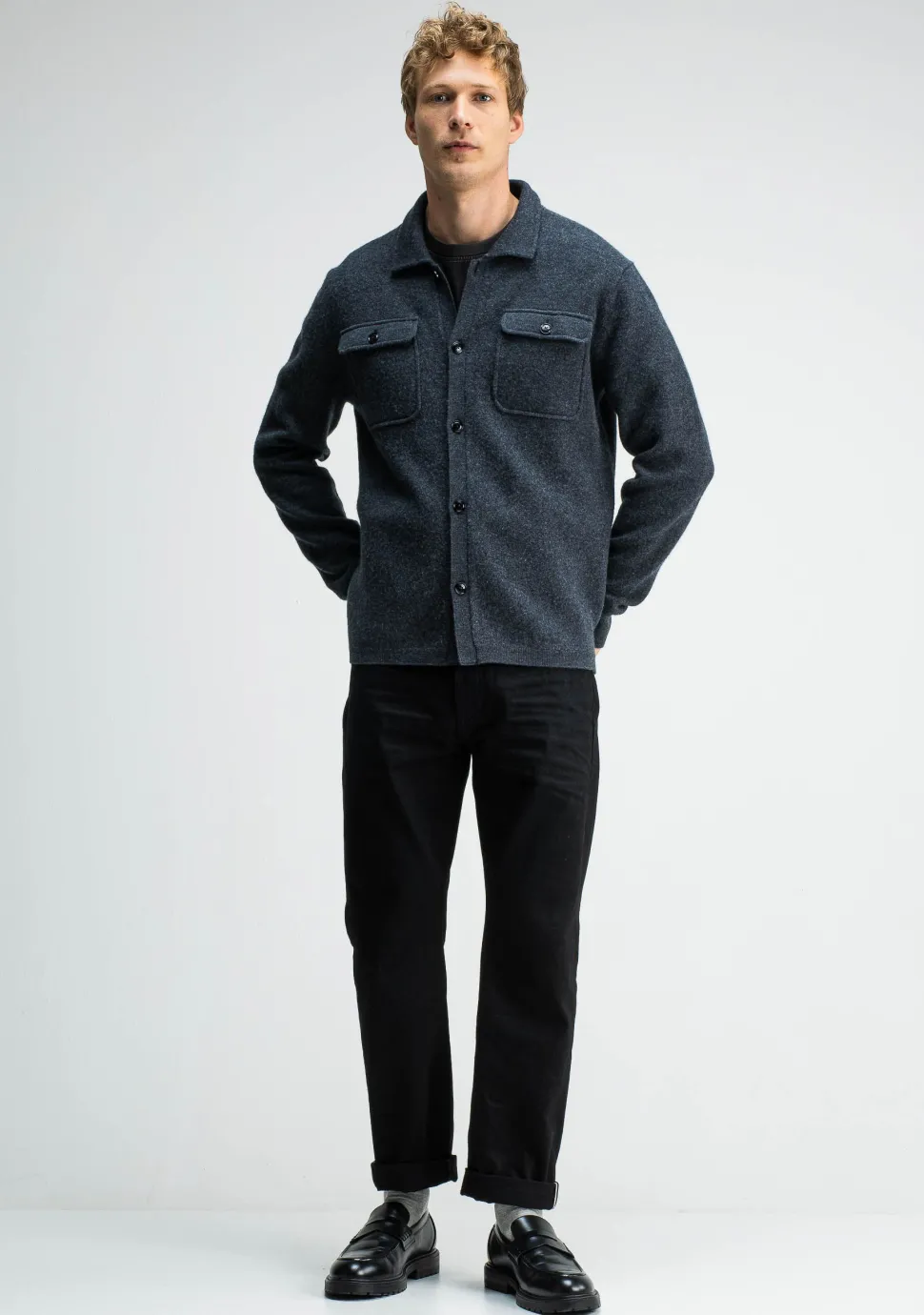 BUTCHER OF BLUE OVERSHIRT