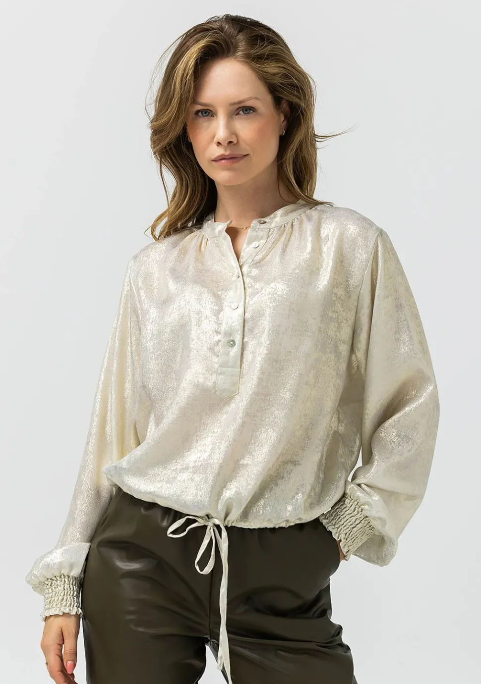 LABEL DOT BLOUSE