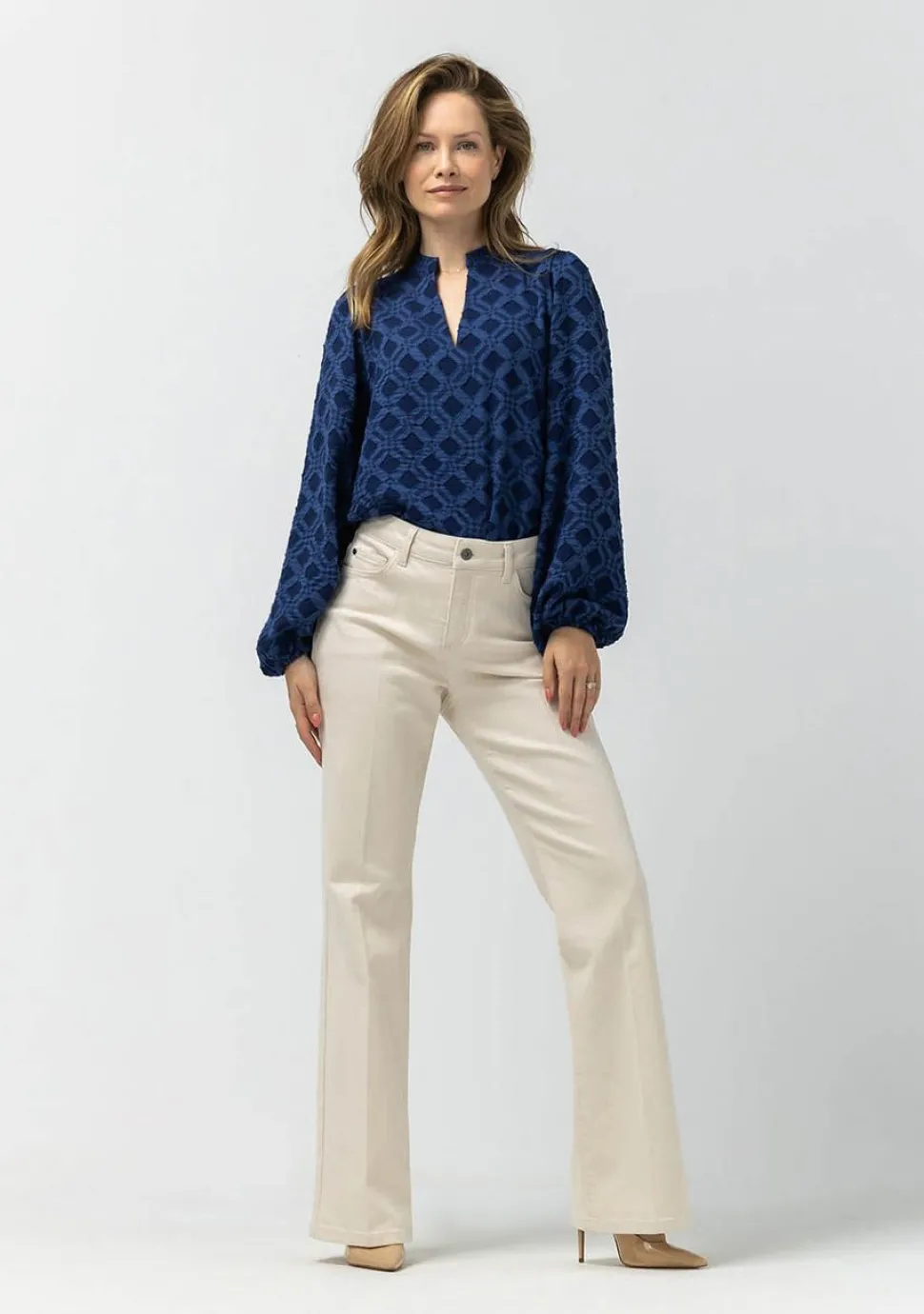 LABEL DOT BLOUSE