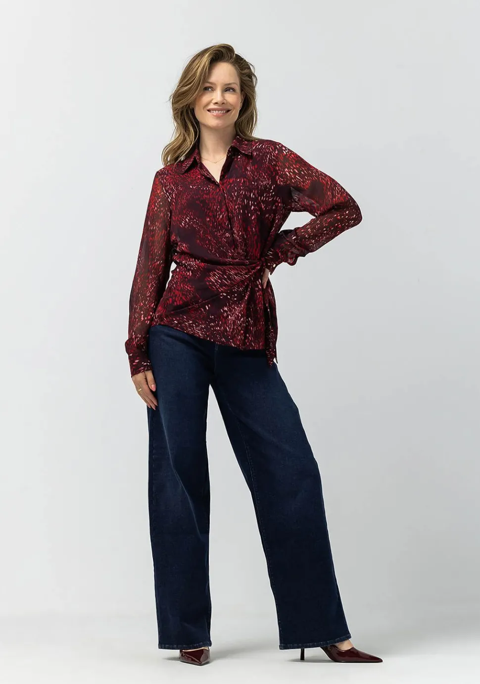LABEL DOT BLOUSE