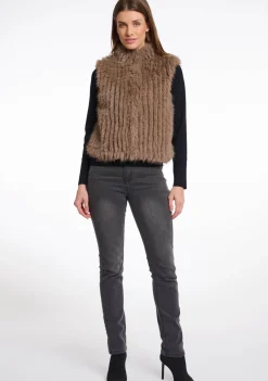 RINO EN PELLE GILET