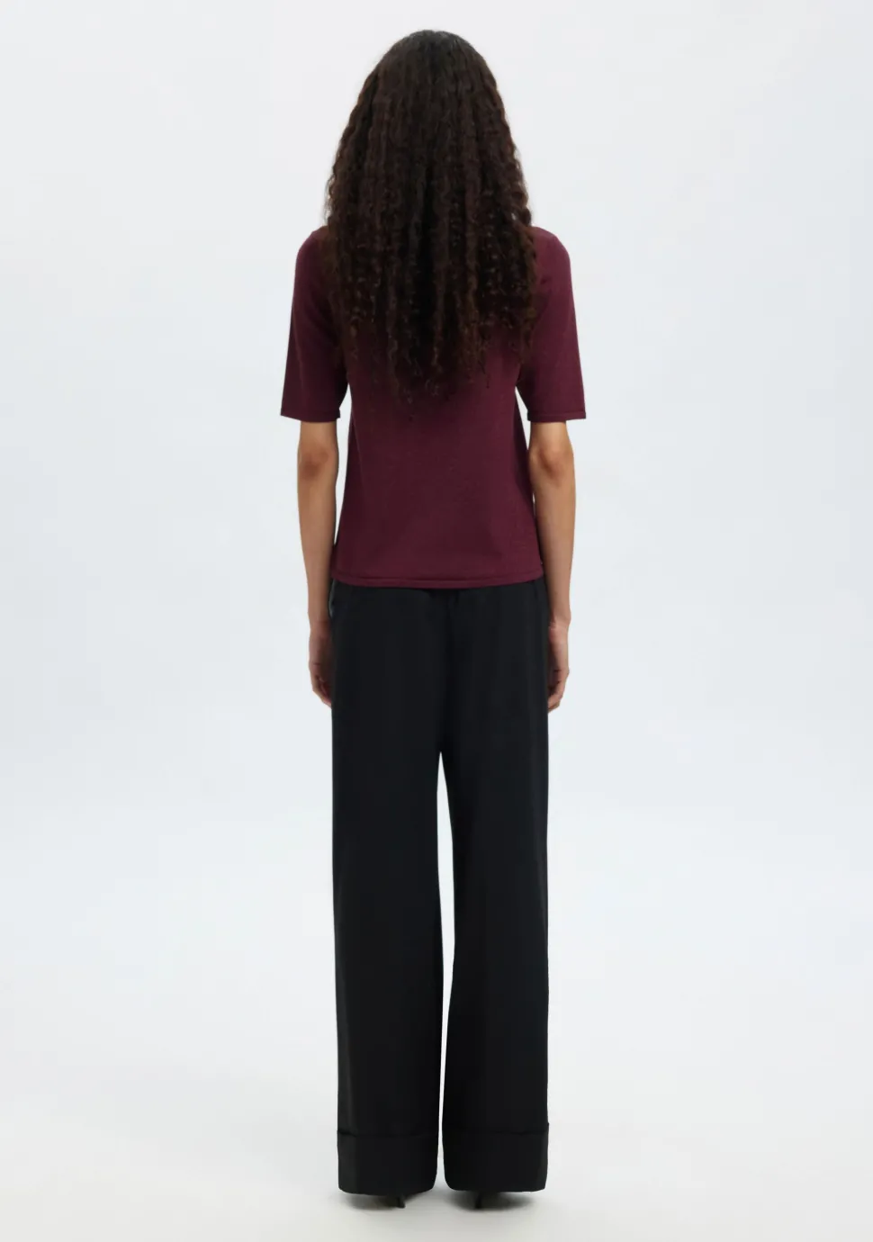 SELECTED FEMME TRUI KORTE MOUW