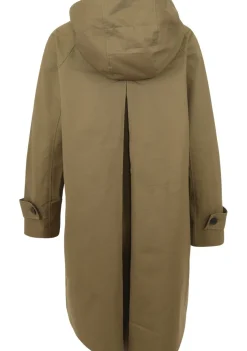 WITH BLACK TRENCHCOAT