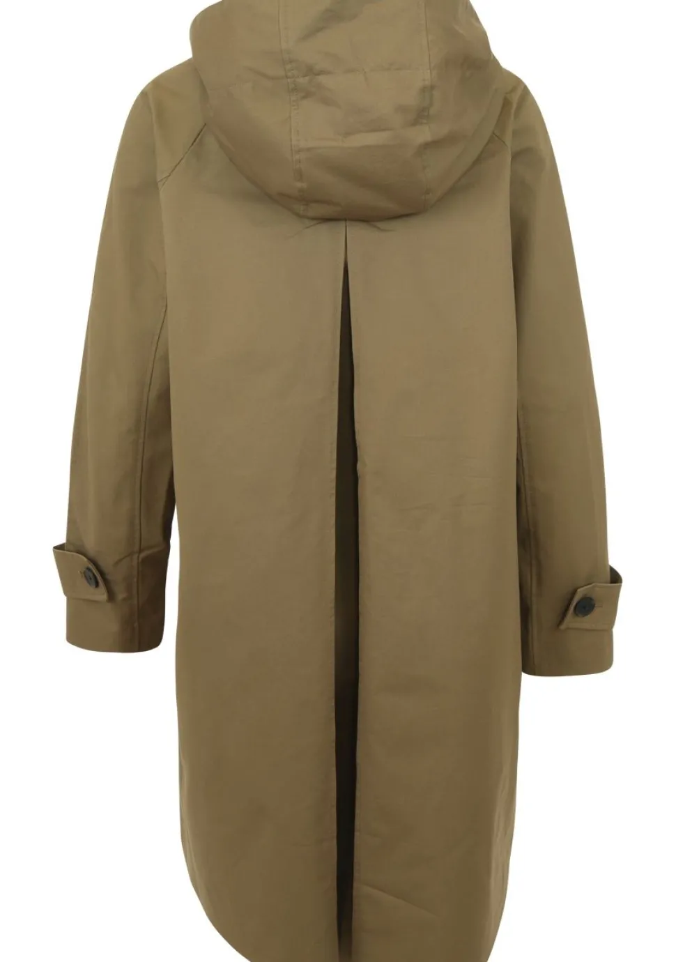 WITH BLACK TRENCHCOAT